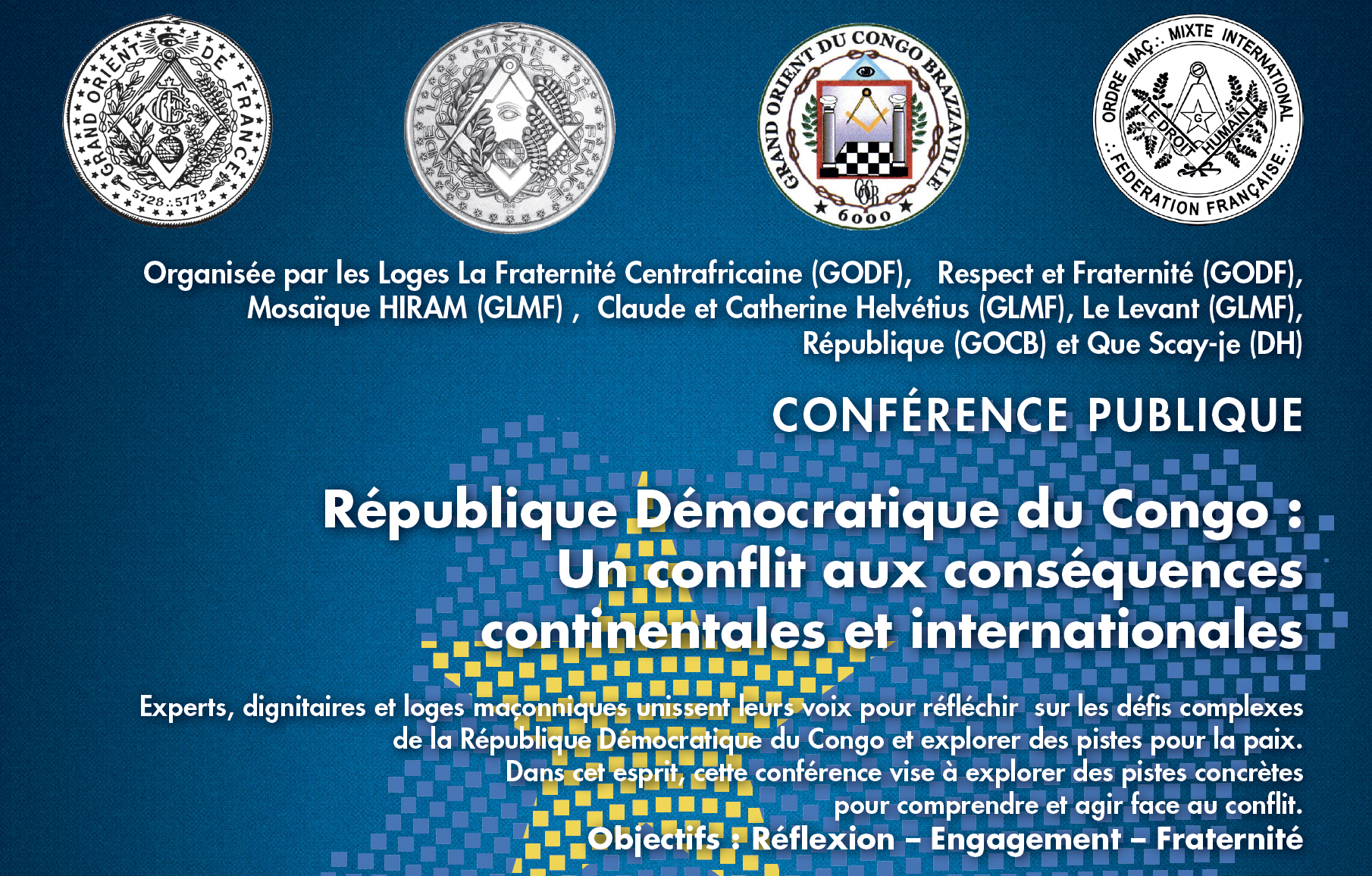 Il Grande Oriente della Svizzera partecipa a una conferenza inter-obedienziale per mettere in luce una grave crisi ignorata