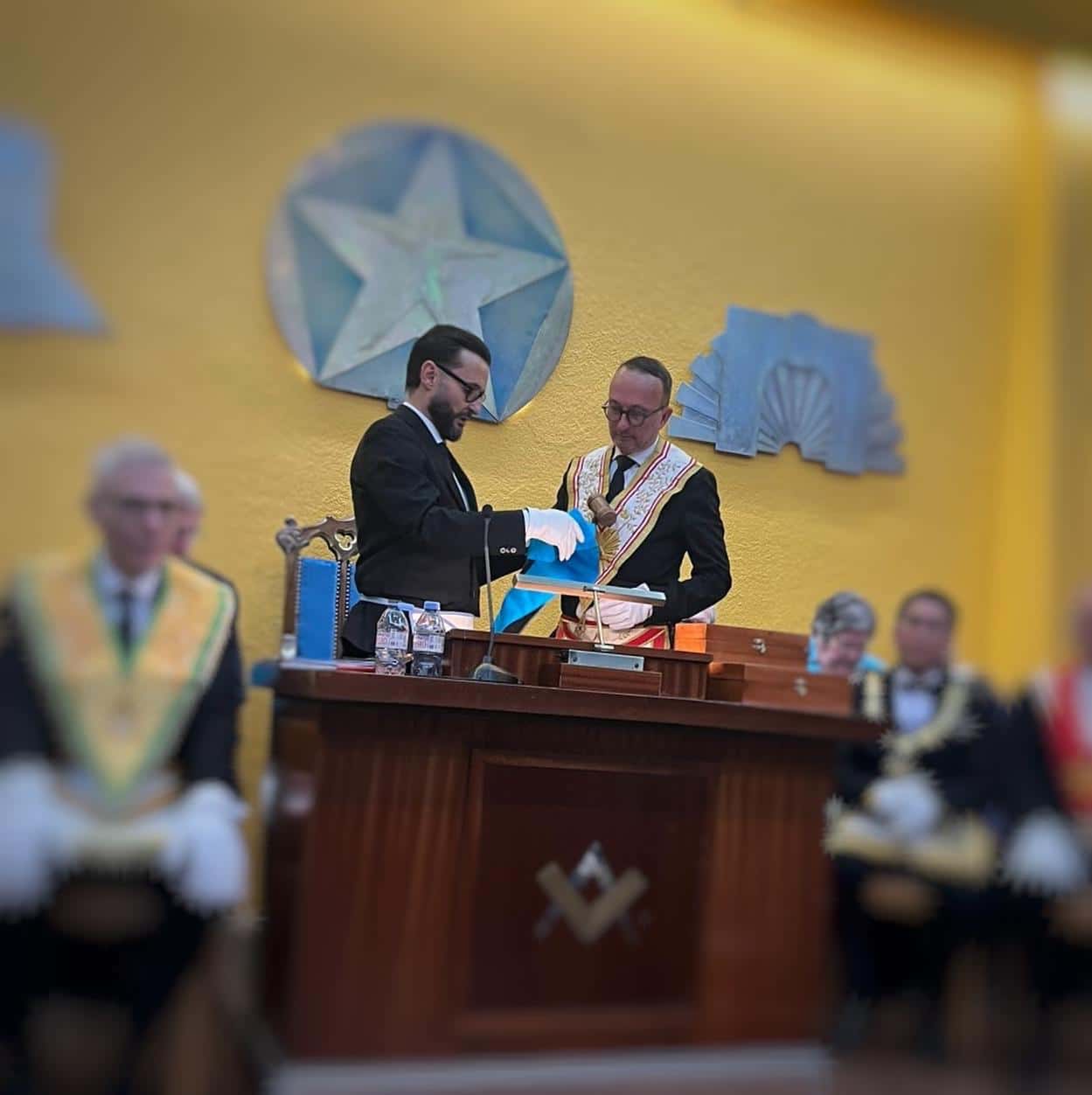 Le Souffle Fraternel : Le Grand Maître Christophe Ravel transmet le flambeau à Pierre Jéronimo